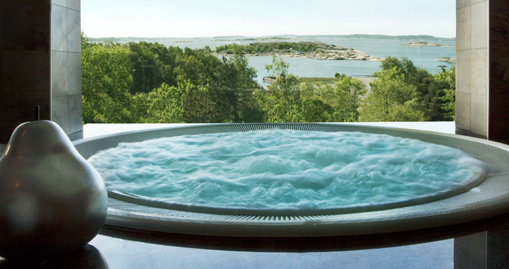 bubbelpool bubbelbad bubbel pool sverige whirlpool pool spa hemma