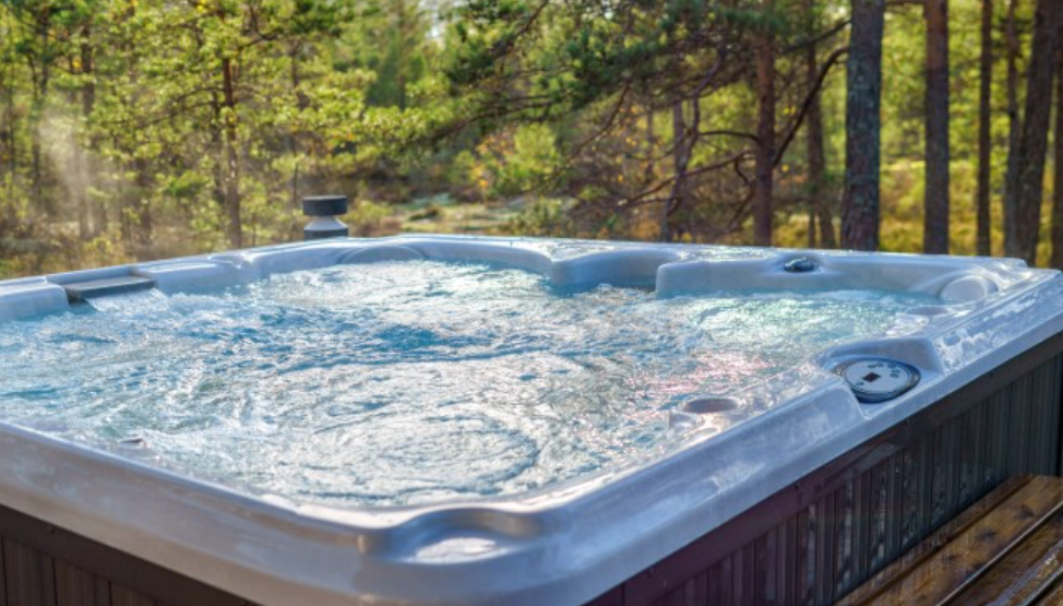 bubbelpool pool hemma bubbel bad bygga pool whirlpool spa